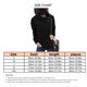 thumbnail image 3 of Jersey de Solapa Otoño Invierno Color Empalme Suelto Transpirable Mujer Top para Compras Diarias al Aire Libre Cuello en V Negro XL, 3 of 3