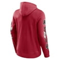 thumbnail image 3 of Men's Fanatics Red Tampa Bay Buccaneers Extra Innings Pullover Hoodie, 3 of 3