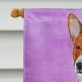 thumbnail image 3 of Carolines Treasures SS8611CHF 28 x 40 Po Basenji Maison Taille Drapeau en Toile, 3 of 4