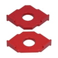 thumbnail image 2 of 2 Pcs Gabarits de Routeur Jig T Angle Coin Routage Alliage d'Aluminium T10 T15 T20 T30 SHENMO, 2 of 10