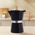 thumbnail image 6 of Hariumiu Moka Pot Espresso Maker Easy to Clean Stovetop Coffee Percolator Aluminum Italian Design Cuban Coffee Maker for Rich Flavor, 6 of 8