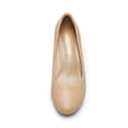 thumbnail image 4 of Zapatos de Tacón Bajo para Mujer DREAM PAIRS LUVLY Nude PU Tacón 6.5 cm, 4 of 6