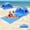 Blue, variant on Beach Tent Sun Shelter with Extended Sand Mat for 3/4/6/8/10 Person,114x82inch” Mat,UPF 50+ Protection,Portable Easy Setup Beach Shade Canopy for Beach,Camping, Blue