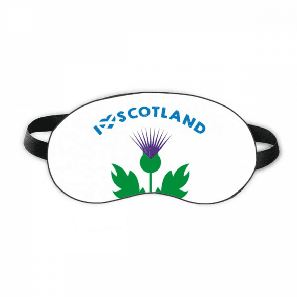 Scottish Representative Thistle Sleep Eye Shield Soft Night Blindfold Shade Cover