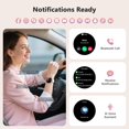 thumbnail image 3 of Reloj inteligente Blackview para mujer con realizar/responder llamadas de 1,43 pulgadas, 3 of 8