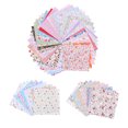 thumbnail image 1 of 50pcs Telas de impresión de algodón DIY Patchwork Materiales de tela hechos a mano para coser Scrapbooking acolchado (15X15CM), 1 of 8