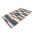 thumbnail image 3 of Multicolored Stripes 5X8 Hand-Tufted Modern Rug, 3 of 11
