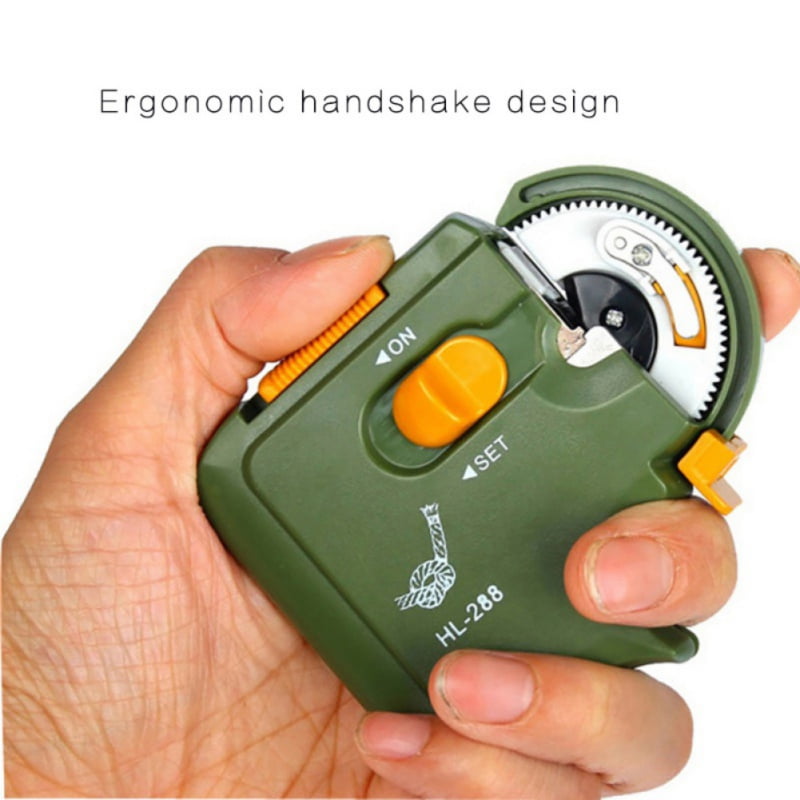 Portable Electric Automatic Fishing Hook Tier Machine Tie Fast Line Tying Device 