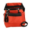 thumbnail image 5 of 600D Oxford Cloth Tool Waist Bag Pocket Tool Pouch for Electrician Carpenter Red, 5 of 8