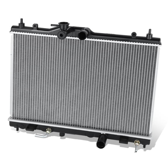 DNA Motoring 13002 Factory Style Aluminum Radiator For 2007-2011 Nissan Versa 1.8L CVT AT