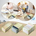 thumbnail image 4 of SHAGUOZHOU Storage Cubes 13 X 13 Storage for Small Items Mesh Clothes Storage Trouser Compartment Storage Drawer Compartment Bag, 4 of 7