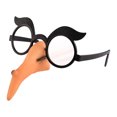 thumbnail image 3 of Nariz de bruja para disfraz de Halloween de bruja malvada, nariz falsa de bruja, gafas de sol falsas, nariz larga debajo de la nariz para decoración de Halloween, fiesta, cosplay, gafas de nariz de br, 3 of 8