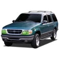 thumbnail image 4 of Flashtech RGB Angel Eye LED Halo kit with RF Remote for 1995-2001 Ford Explorer Headlights, 4 of 7