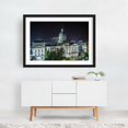 thumbnail image 2 of The Indiana Statehouse 02 - Indianapolis Indiana Photography Black Framed Wall Art Print 16 x 24 inches, 2 of 4