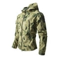thumbnail image 2 of uikmnh Jackets For Men,Male Winter Skin Scratch Windproof Hooded MultiPocket Jacket,Size M, 2 of 4