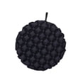 thumbnail image 2 of Cojín inflable para asiento, cojín para silla de oficina, asiento de estadio redondo plegable para viajes en avión, estadios, césped y exteriores. Negro, 2 of 8