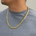 thumbnail image 4 of Nuragold 10K Real Yellow Gold Solid Miami Cuban Link Chain Necklace 16"-30" (2.7mm-10mm) Italian Jewelry for Men & Women, 4 of 23