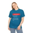 thumbnail image 4 of Warning I Am Currently Unsupervised Funny Sarcastic Joke Heavy Cotton Tee, 4 of 4