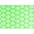 thumbnail image 1 of Ahgly Company Indoor Rectangle Trellis Green Contemporary Area Rugs, 4' x 6', 1 of 1