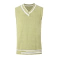 thumbnail image 2 of Fall/winter Men's Trend Loose Sleeveless Sweater Vest, 2 of 6