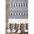 thumbnail image 3 of nuLOOM Braided Trellis Jasmine Tassel Area Rug, 3 of 4