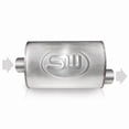 thumbnail image 2 of Stainless Works 3in ID CENTER INLET/ 3in OD OFFSET OUTLET 5inX9in, 2 of 3