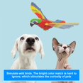 thumbnail image 2 of OUSITAID Flying Bird Cat Toy Hanging Flying Bird Automatic Cat Toy Electric Toy Bird for Cats Play Chase Exercise with Light and Sound (Eagle、Parrot ), 2 of 9