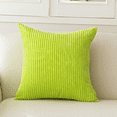 thumbnail image 4 of ARLAJO 2 Pcs 12"x20" Corduroy Pillow Covers,Fade-Resistant Hidden Zipper,Blue, 4 of 4