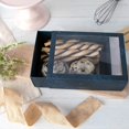 thumbnail image 2 of Clear Window Gift Boxes Rectangle Blue 7.5" X 5" X 2.5" 12 Pack, 2 of 6