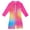 Hot Pink, variant on Girls One Piece Swimsuits Rash Guard Long Sleeved Kids Colorful Scale Printed Sun Protective Swimming Swimwear 4-5 Years