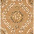 thumbnail image 3 of SAFAVIEH Martha Stewart Living Ogee Dot Spring Melt Wool Area Rug, Curry, 8' x 10', 3 of 7