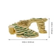 thumbnail image 2 of Hytrove Plataforma De Resina Vivid Para Tortoise Con Refugio Y Rampa Delicada Para Terrarios, 2 of 6