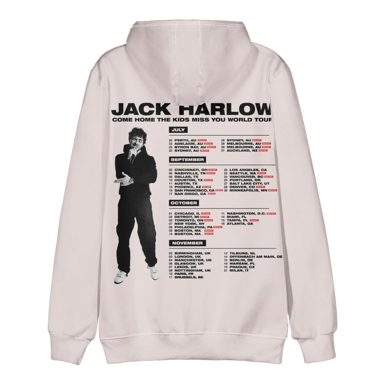 Jack Harlow Hoodie Tour 2022 Rapper Hip Hop Sweatshirt Casual - Main Image