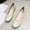 Z05# Beige15, variant on Women'S Summer Shoes Comfort Soft Ballet Flat Shoes Knit Hollow Out Breathable Flats Low Wedge Casual Sandals