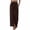 Coffee, variant on Audhol Pull Up Pants for Women Elastic Waist Women's Daily Elastic Waist Straight Solid Color Palazzo Pants Casual Wide Leg Long Lounge Pant Trousers Wide Leg Pants Woman Beige L