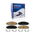 thumbnail image 4 of Detroit Axle - Brake Pads for Chrysler 300 Dodge Challenger Charger, Front & Rear Ceramic Brake Pads Replacement Fits select: 2005-2006 CHRYSLER 300C TOURING, 2010 DODGE CHARGER SXT, 4 of 7