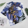 thumbnail image 2 of Mobile Suit Gundam Mens Hawaiian Shirt Loose Fit Shirts - Short Sleeve And Button Down Hawaiian Shirt for Men with Pocket, 2 of 7
