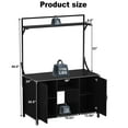 thumbnail image 5 of Reptile Tank Stand Terrarium Stand with Accessories Storage 48" X 24" Tabletop, 5 of 8