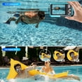 thumbnail image 4 of 1080P Ultra HD Action Camera with 2.7in TFT Screen 30MP Anti-shaking Underwater 3-meter Waterproof 16×Digital Zoom Support 128GB TF Card with Battery Lanyard USB Cable, 4 of 9
