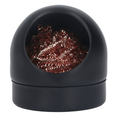 

Fyydes Soldering Tip Cleaning Ball Soldering Iron Tip Cleaner Water Free Cleaning Wire Ball Design Accessory for Working Solder Cleaner