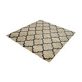 thumbnail image 1 of Dimond Home Wego Tapis en Laine 1'4" x 1'4" Naturel et Noir, 1 of 1