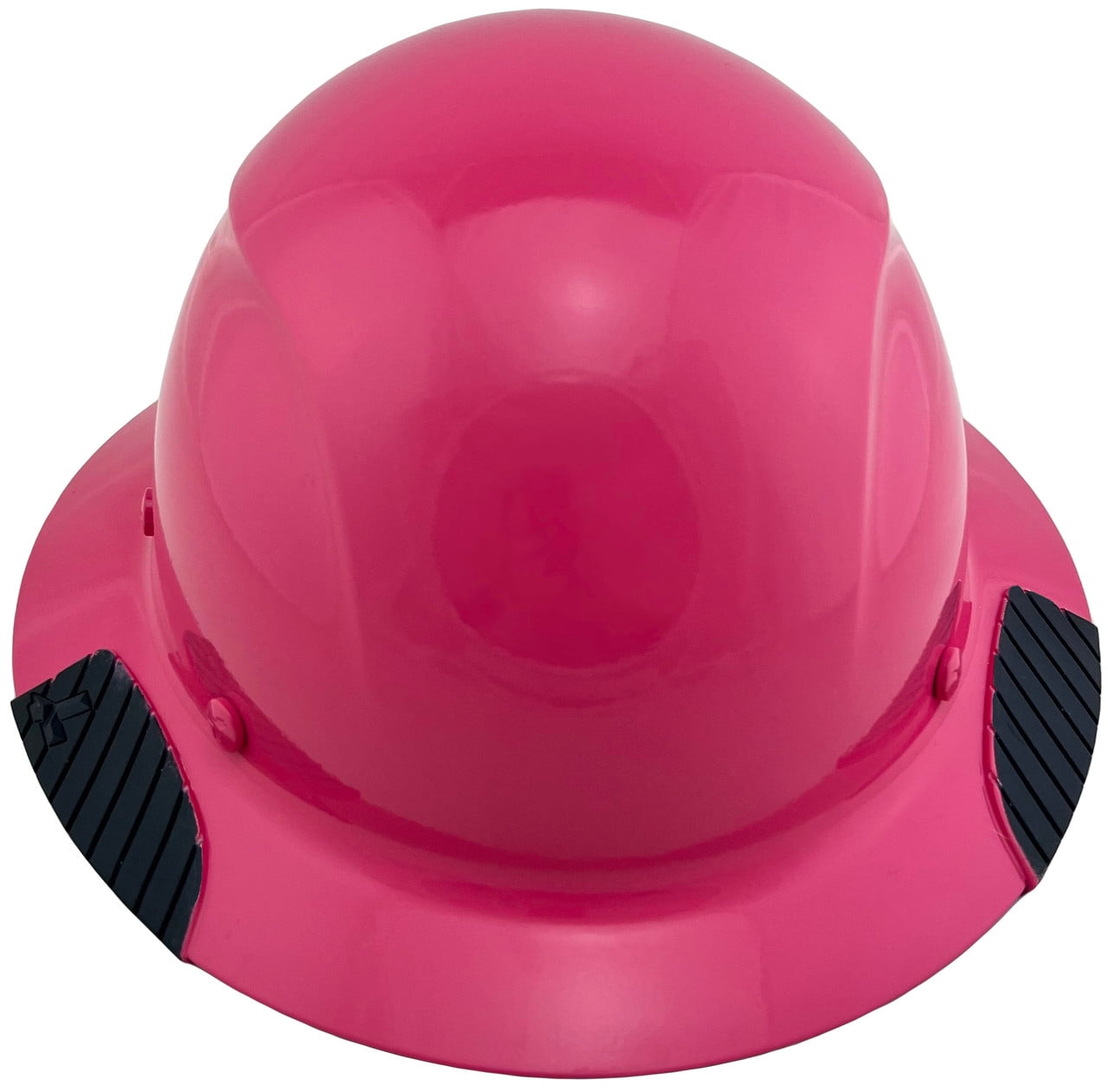 DAX Fiberglass Composite Hard Hat - Full Brim Hot Pink with Tote
