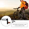 thumbnail image 4 of 1PC Black Bike Rearview Mirror Durable Bike Use Mirror Rear View Mirror, 4 of 8