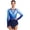 Navy Blue, variant on Women Rhythmic Gymnastics Leotards Gradient Color Rhinestones Figure Skating Dress Competition Performance Burgundy S