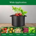 thumbnail image 2 of 6-Pack 5 Gallon Grow Bags, Aeration Fabric Pots with Handles, Heavy Duty Cloth Pots for Plants, 2 of 7