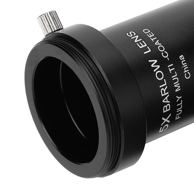 Astronomical Telescope 5X Magnification Lens, Magnification Lens Astronomical Telescope Accessory Black for Astronomical Monocular Telescope Eyepiece
