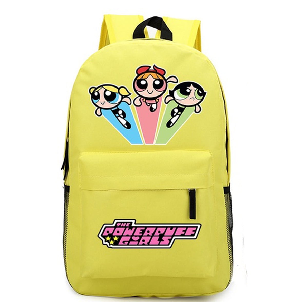 Japanese Anime Powerpuff Girls Backpack for Girls Travel Bag Back to