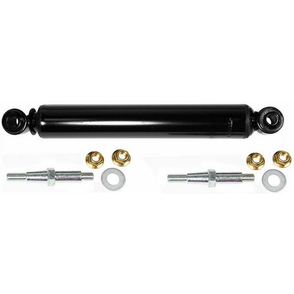 Front Steering Damper - Compatible with 2011 - 2015 Chevy Silverado 2500 HD 2012 2013 2014