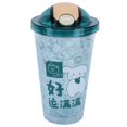 thumbnail image 3 of Botella De Agua, Botón De Plástico De Doble Capa En Portátil 4 Elija Una Taza Helada Para Niños Para El Verano ANGGREK FC3118, 3 of 8