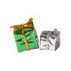 thumbnail image 5 of 2 cajas para árbol de Navidad de casa de muñecas, escala 1/12, envueltas en papel de aluminio. Verde Argenta, 5 of 9